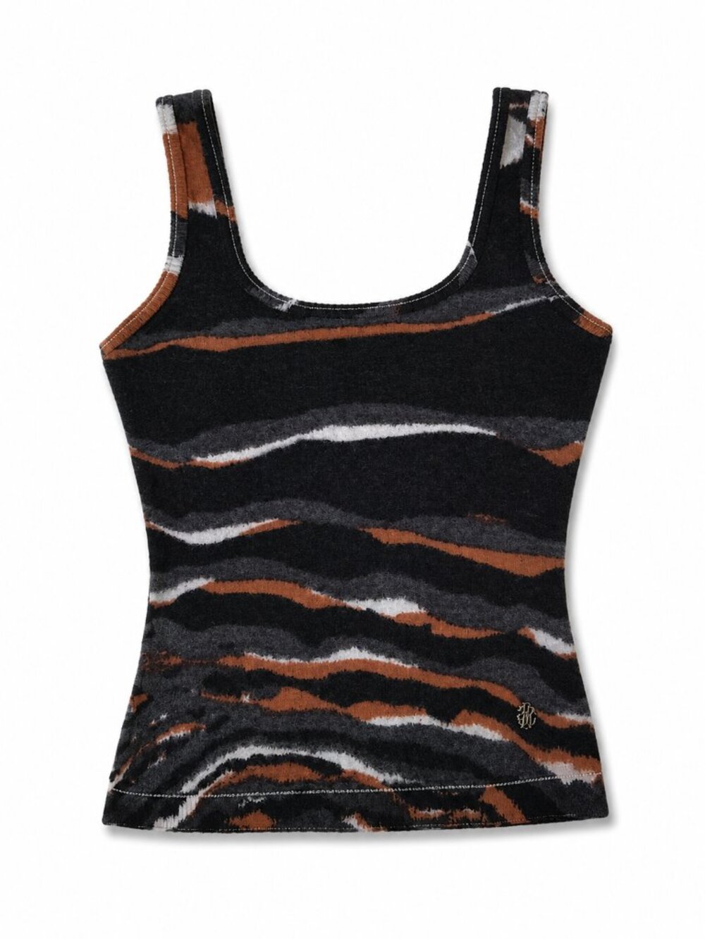 Roberto Cavalli Cashmere Wool and Silk Tank Top